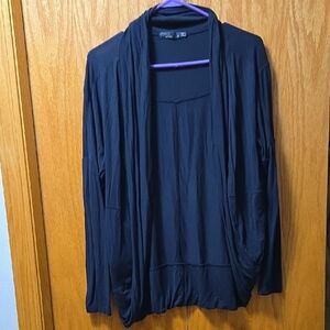 Prana Black Knit Cardigan